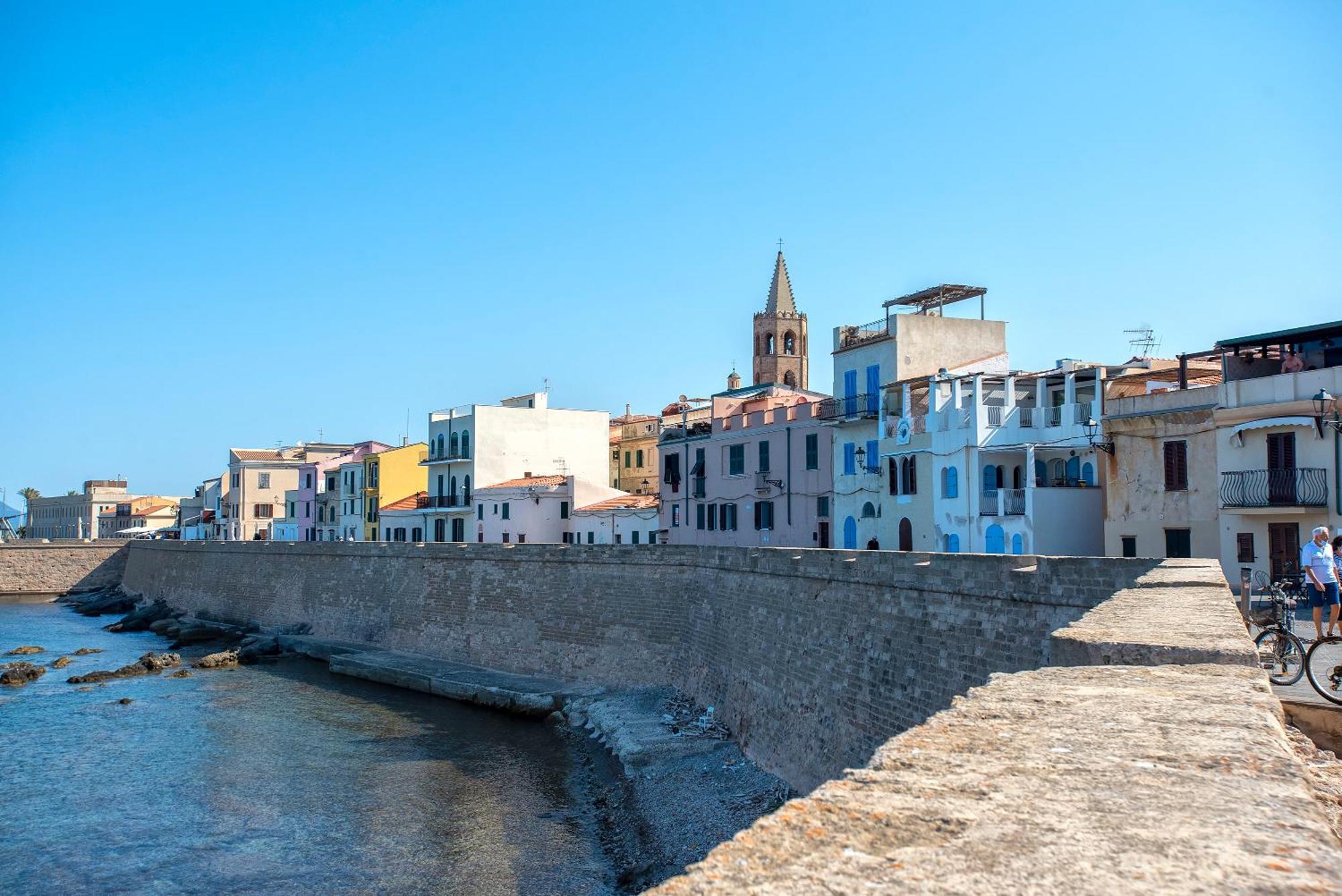 Carlo Alberto Apartment, Alghero Old Town, Near The Beach Buitenkant foto